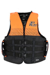 BLK/ORG HELIUM F/E MENS NYLON VEST