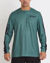 Jetpilot UV LS Jersey Mens - Sage